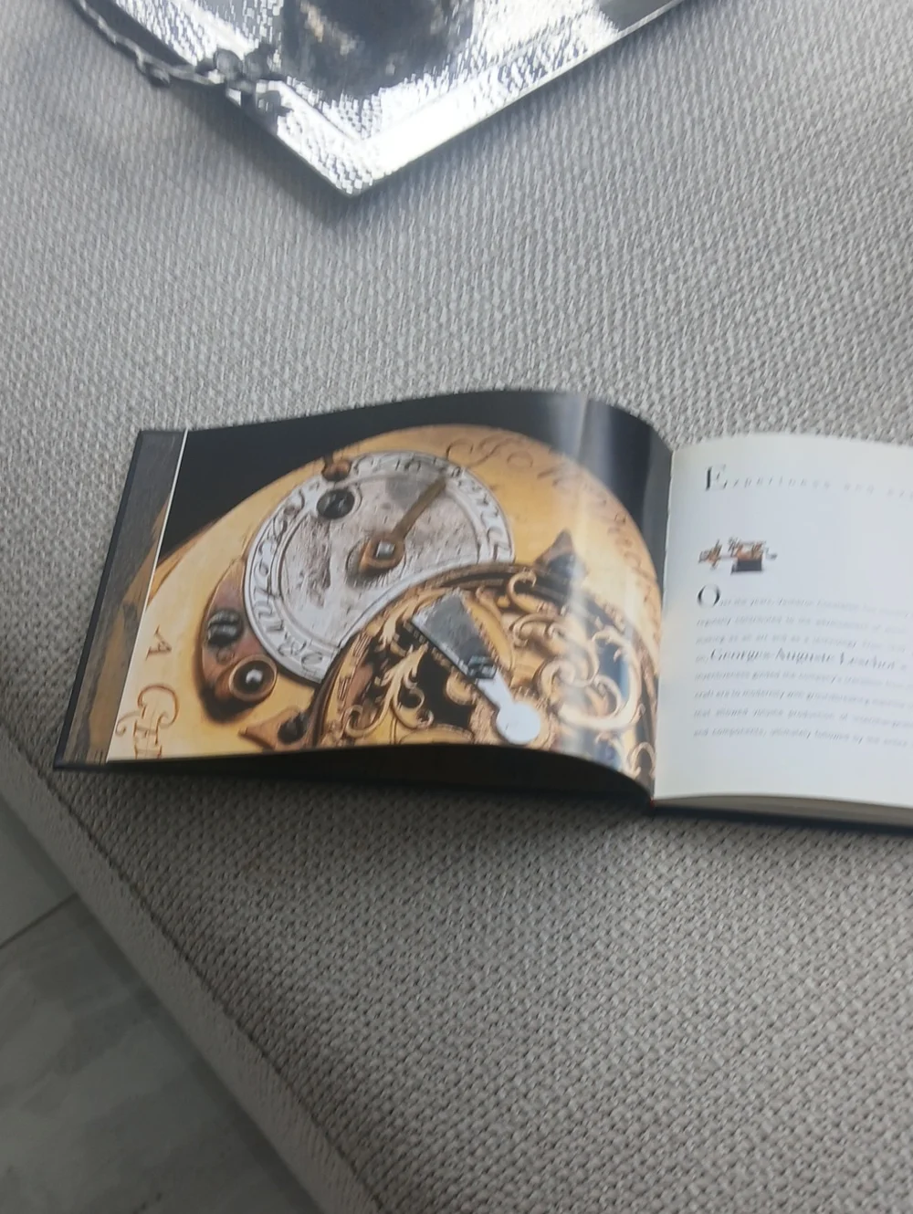 Vacheron Constantin Black Hardcover Book with Gold Logo